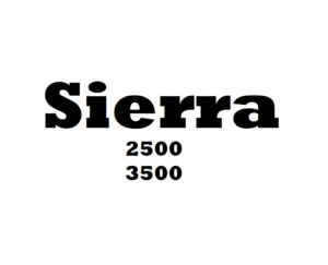 Sierra 2500 3500